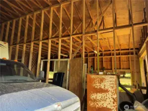Interior of the Barn