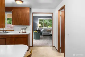 Many systems have been updated in this home including the majority of windows!
