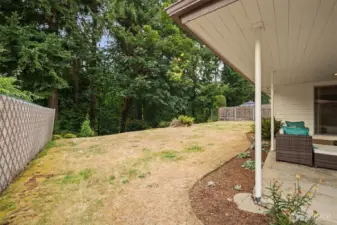 A nature view and plenty of privacy!