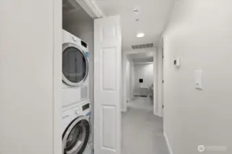 Washer and Dryer in unit