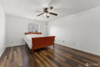 Bedroom on Lower. Perfect for an additional bedroom or office space.