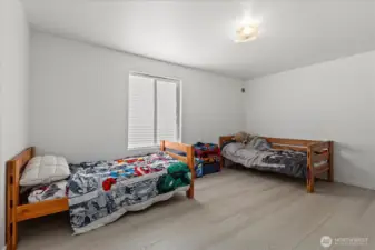 A second extremely spacious room upstairs.