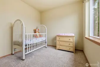 Extra closet, nursery or office space