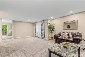 Open concept living room