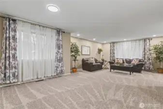 Open concept living room