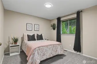 Second upstairs bedroom.