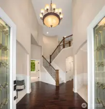 Beautiful double door entry