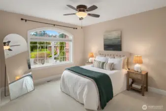 2nd Bedroom, facing cul-de-sac