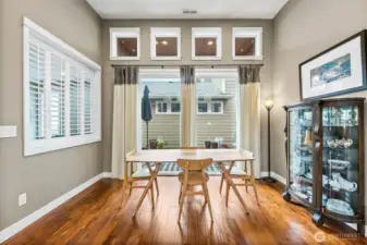 You'll love all the natural light in this home. The large slider leads to a Trex deck - perfect for relaxing & entertaining.