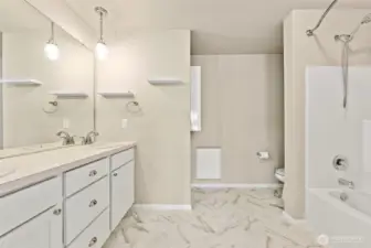 Primary Bath Double Sinks
