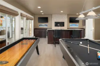 Lower Level Entertainment Area