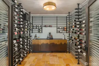 700 Bottle Refrigerated Wine Room